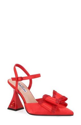 Lady Couture Milly Pointed Toe Pump in Red at Nordstrom Rack, Size 10