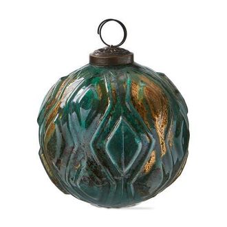 Tag Dark Green Glass Marine Diamond Ornament for Christmas Tree at Nordstrom