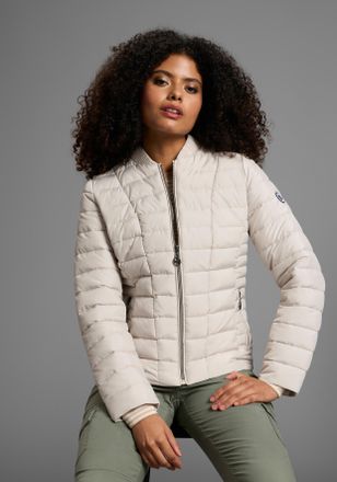 Kangaroos Steppjacke KANGAROOS, Damen, Gr. 32, beige, Obermaterial: 100% Polyester. Futter: 100% Polyester. Wattierung: 100% Polyester, unifarben, figurbetont h