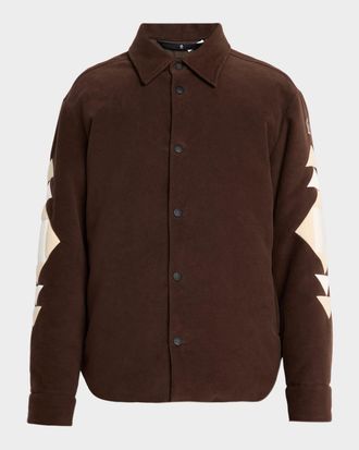 Moncler Mens Valley Giubbutto Down Shirt Jacket