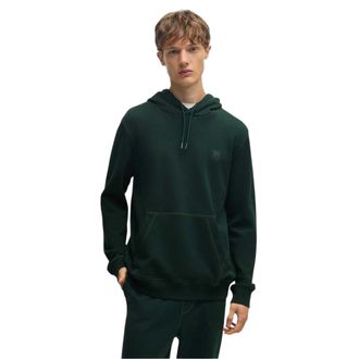 HUGO BOSS Heren Wetalk Pullover Hoodie (Groen)