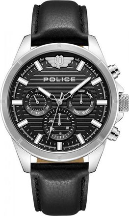 Police PEWJF2227810 Mens Malawi Watch - Silver - One Size