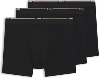 BOSS Three-pack of bamboo-blend boxer briefs