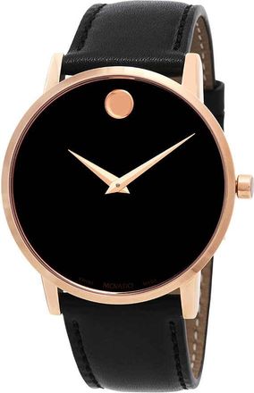Movado Museum Classic Black Dial Mens Watch 0607272