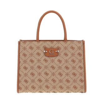 Guess Dames, Tassen, Bruin, Maat: ONE Size Leer