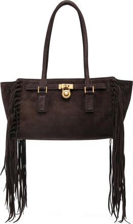 Michael Michael Kors Borsa a spalla Hamilton piccola - Marrone