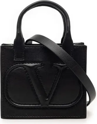 Valentino Pre-owned Valentino Mini Leather VLogo Walk Tote Ladies GTZOV1J0IIMVJK7U