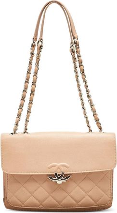 Chanel Borsa a spalla CC Box piccola 2017-2018 - Toni neutri