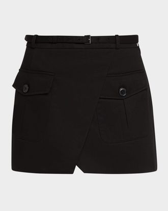 Frame Denim The Utility Cargo Skirt