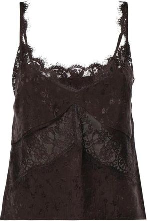 Pinko Pinko Truien - Dames - Tops zonder mouwen - Bruin - L - Nylon - Tops