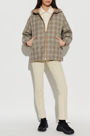 Moncler Reversible Down Jacket Grimpante, Womens, Beige