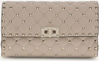 Valentino Garavani Borsa a Tracolla Rockstud Spike in nappa Woman UNI