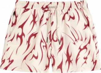 OAS Mens Tribalo Swim Shorts In Red