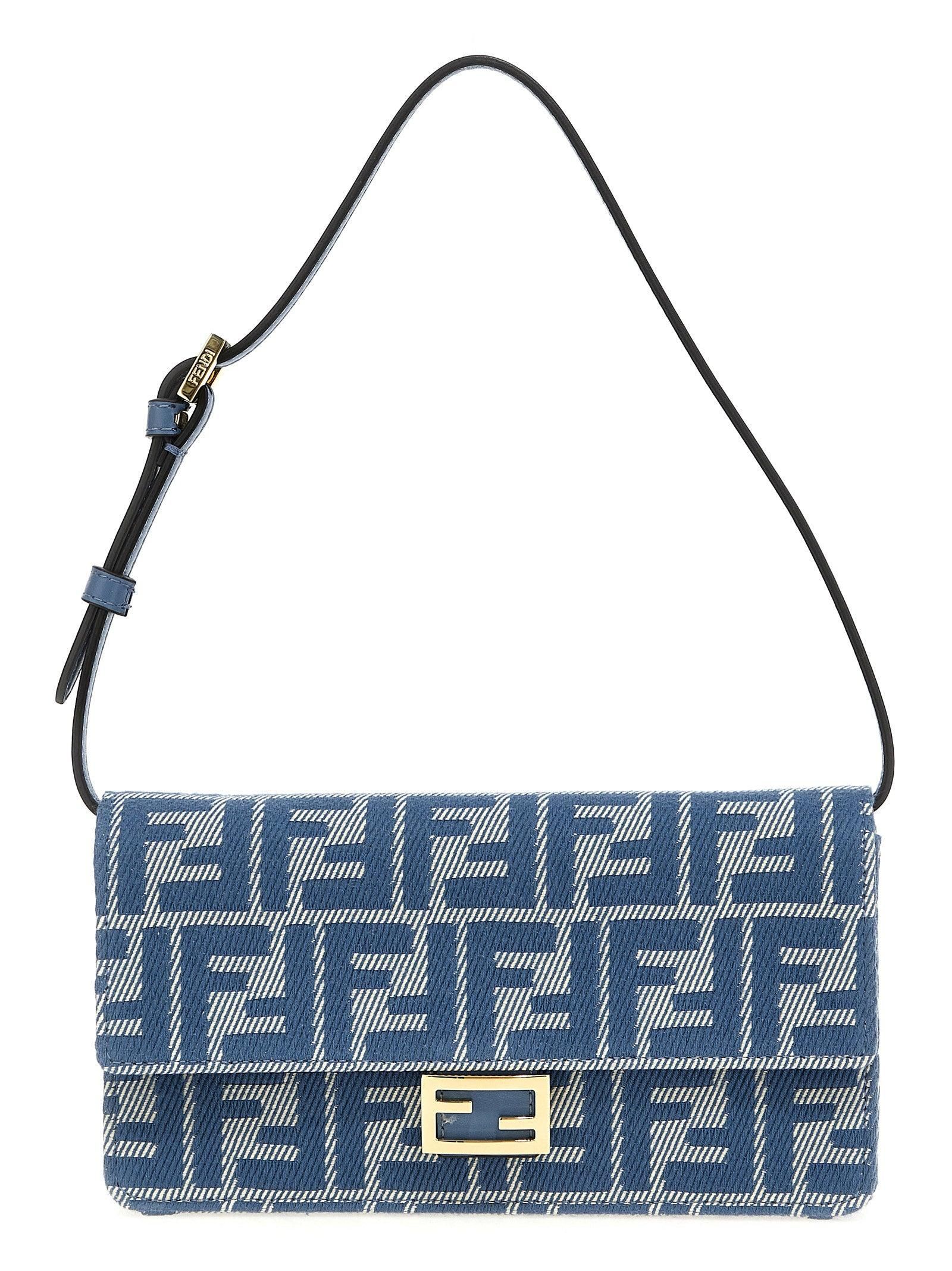 ショルダーバッグ・ポシェット FENDI Woman Shoulder bag Blue 8BR798 AUPX F1SNB フェンディ(FENDI) バッグ ショルダーバッグ | 通販・人気