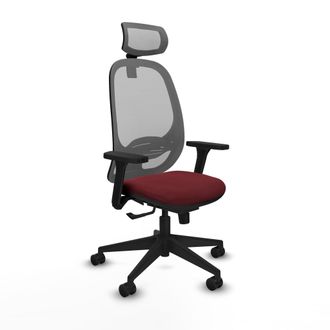 Piqueras y Crespo Silla De Oficina Piqueras Y Crespo Ergon&oacute;mica Negra Espuma