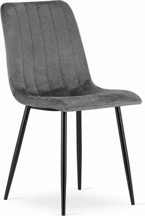 OEM Silla Lava - Terciopelo Gris Oscuro X 1
