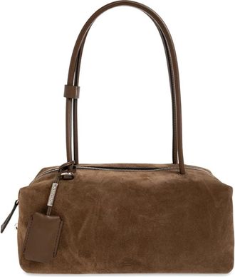 Max Mara Holdall Medium Bag - Dames - Schoudertassen - Bruin - ONE Size - Leer - Tassen
