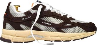 Mercer Amsterdam Re-Run Americana - Dames - Sneakers - Bruin - 40 EU - Wol - Schoenen