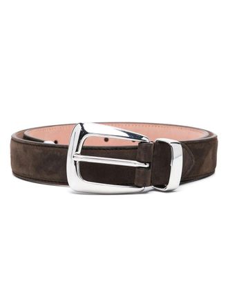 Khaite Benny Belt - Silver Buckle (30mm)