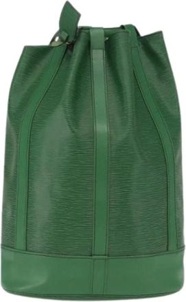 Louis Vuitton Pre-owned Bucket Bags, female, Green, Size: ONE SIZE Pre-owned Vintage Bucket Bag