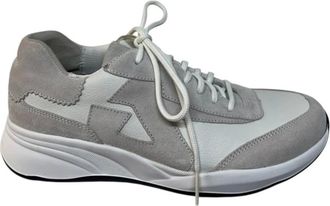 Durea Schoenen, Dames, Grijs, 37 EU, Leer, 6305 Sneaker
