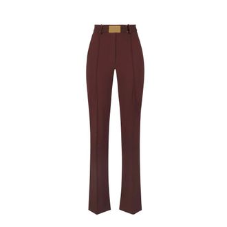 Elisabetta Franchi Mujer, Pantalones, Marr&oacute;n, Talla: M