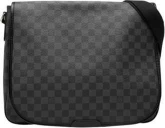 Louis Vuitton Pre-owned Cross Body Bags, female, Black, Size: ONE SIZE Pre-owned Daniel MM Crossbody Bag