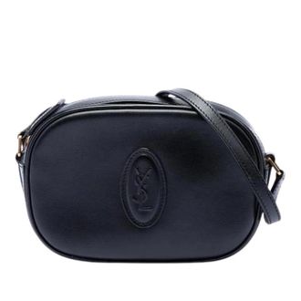 Saint Laurent Pre-owned Vintage Crossbody Bag - Dames - Pre-owned - Zwart - Maat: ONE Size Leer
