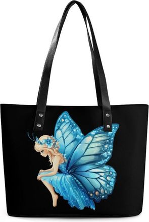 Generic Fairy Butterfly Tote Bags for Women Cute Shoulder Purses Handbags