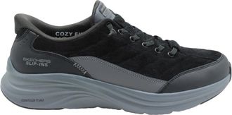 Skechers Berkmoestje - Heren - Hardloopschoenen - Zwart - 47 1/2 EU - Fitness