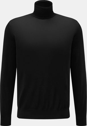 Braun Hamburg Men - Merino turtleneck jumper black