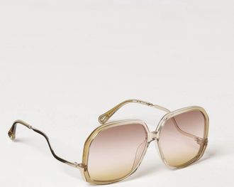 Chlo&eacute; Occhiali da sole cat-eye in acetato con forma a farfalla e lenti sfumate