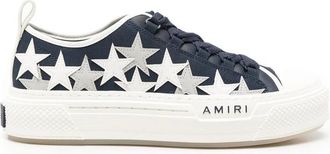 Amiri Blue Graphic Star Sneakers