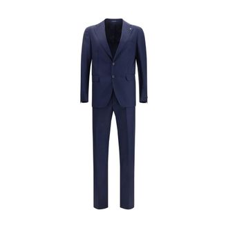Tagliatore Fleece Wool Two-Piece Mens Suit