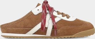 Veronica Beard Nicoline Mixed Leather Sneaker Mules