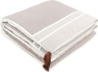 Febronie Edred&oacute;n algod&oacute;n topo claro 90x190