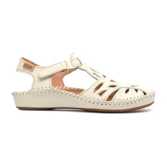 Pikolinos Vallarta Sandal - Dames - Sandalen - Wit - 36 EU - Leer - Schoenen