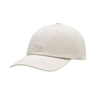 Yohji Yamamoto Dad Cap - unisex - Petten - Wit - ONE Size - Katoen - Accessoires