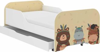 OEM Cama Infantil Miki 140x70 Sfari Indians
