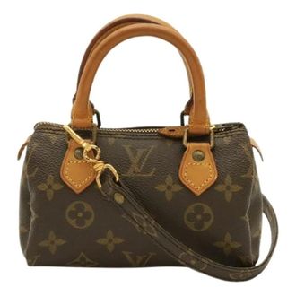 Louis Vuitton Pre-owned Monogram 2way Mini Bag - Dames - Pre-owned - Bruin - Maat: ONE Size