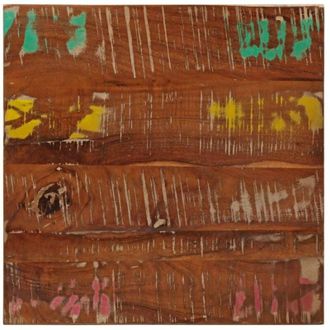 vidaXL vidaXL Piano per Tavolo 60x60x3,8 cm Quadrato Legno Massello di Acacia