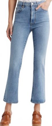 Frame Denim Reboot High Waist Crop Flare Jeans In Lark