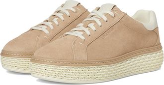 Cole Haan Grandpro Court Skyweave Sneakers Womens Snow Shoes Tuscan Sand/Ivory : 10.5 B - Medium, Leather