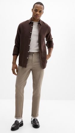 Only & Sons Mens Piqu&eacute; weft pant Slim fit