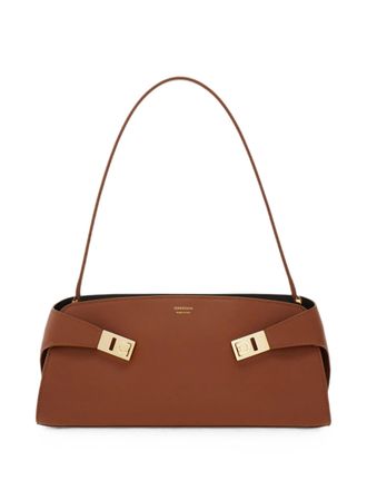 Ferragamo Calf Leather Hug Sh Ew Shoulder Bag