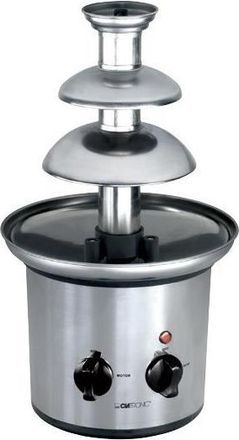 Clatronic Fuente De Chocolate Clatronic Para Frutas Y Pasteles Chocolate Caliente Y L&iacute;quido Para Brunch, Fiesta, Navidad, Nochevieja Cuencos Profundos + Fuentes