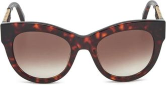 Stella McCartney Zonnebril met cat-eye montuur - Bruin