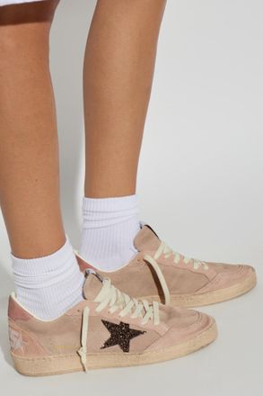 Golden Goose Ball Star Sports Shoes, Womens, Pink