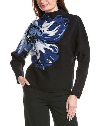 T Tahari Funnel Neck Sweater