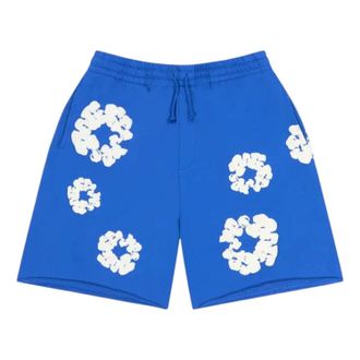 Denim Tears Cotton Wreath Sweatshorts Blue SS25BRS2952057
